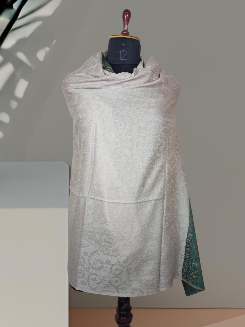 Pashmina Shawl | Self Designed Shawl | Kani Palla Shawl - ZANSKAR ARTS