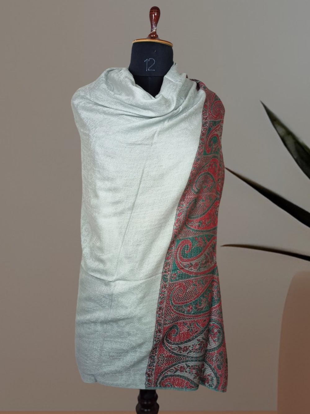 Pashmina Shawl | Self Designed Shawl | Kani Palla Shawl - ZANSKAR ARTS