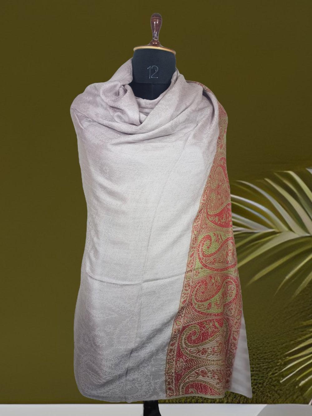 Pashmina Shawl | Self Designed Shawl | Kani Palla Shawl - ZANSKAR ARTS