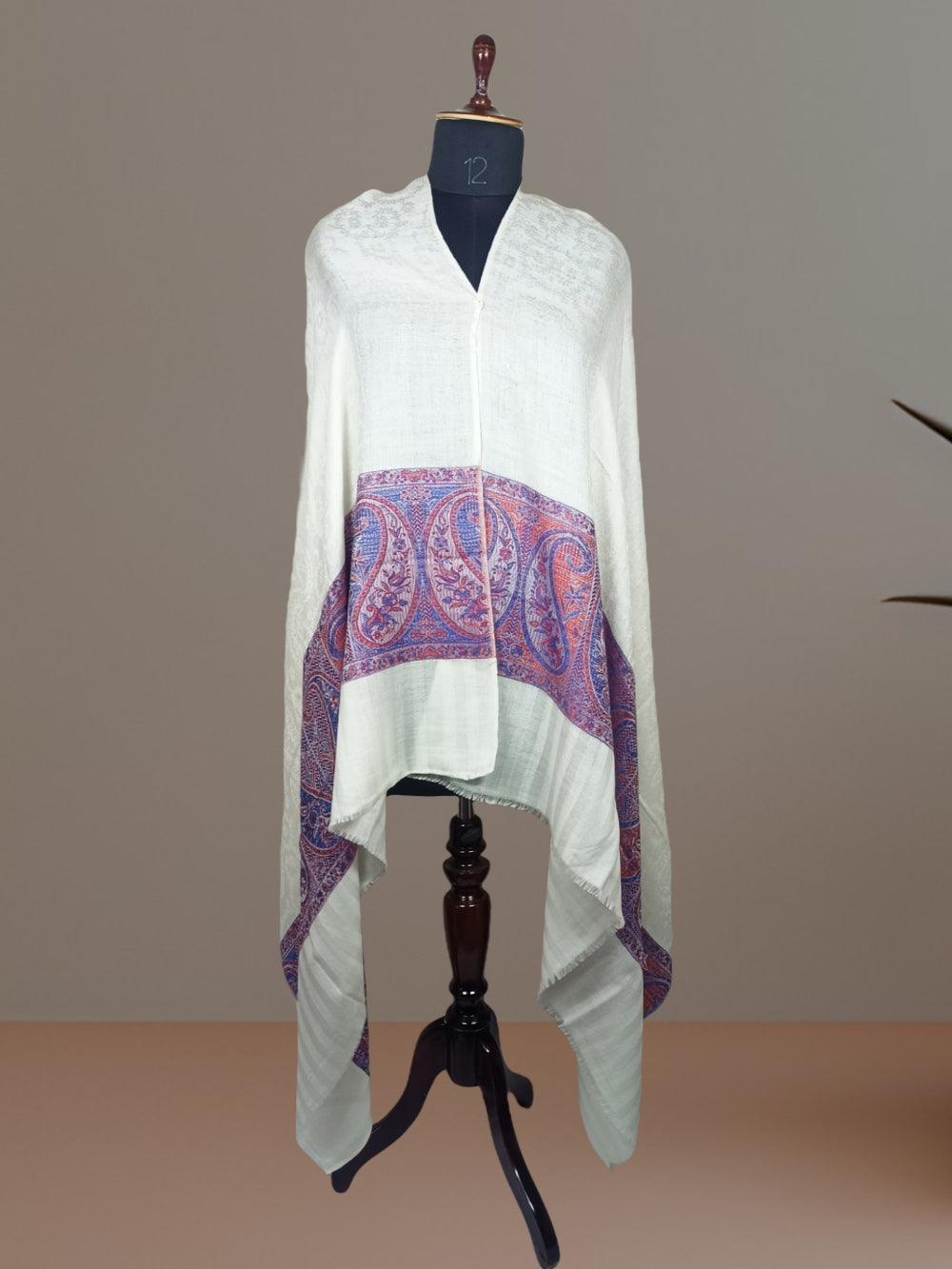 Pashmina Shawl | Self Designed Shawl | Kani Palla Shawl - ZANSKAR ARTS