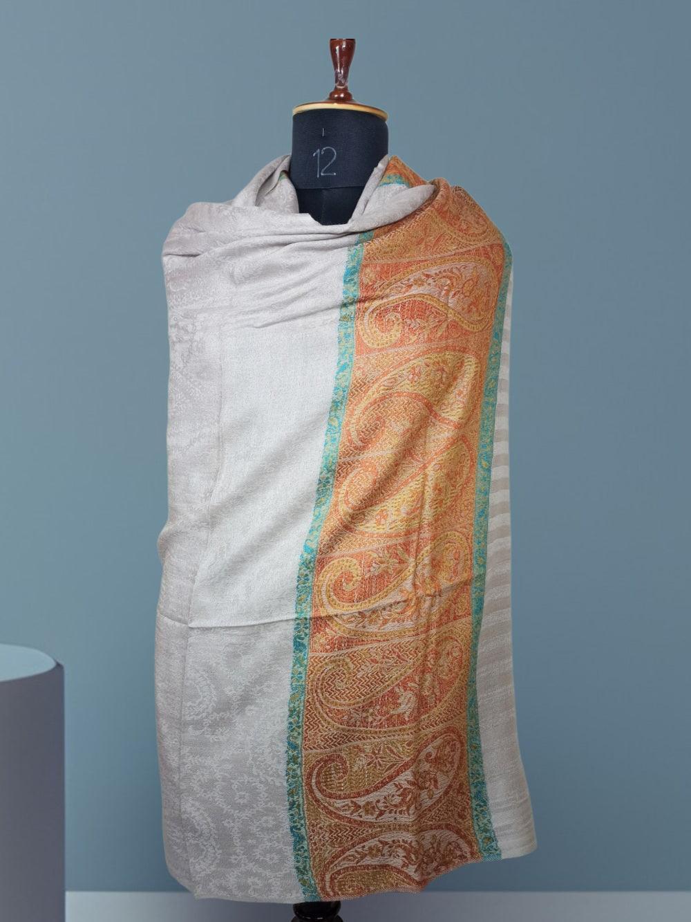 Pashmina Shawl | Self Designed Shawl | Kani Palla Shawl - ZANSKAR ARTS