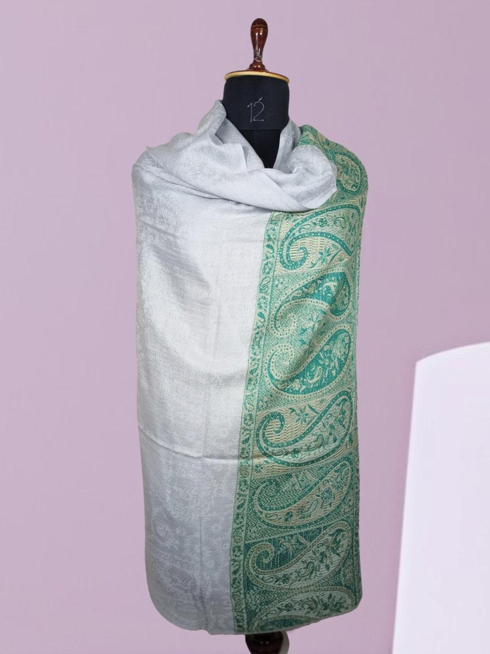 Pashmina Shawl | Self Designed Shawl | Kani Palla Shawl - ZANSKAR ARTS