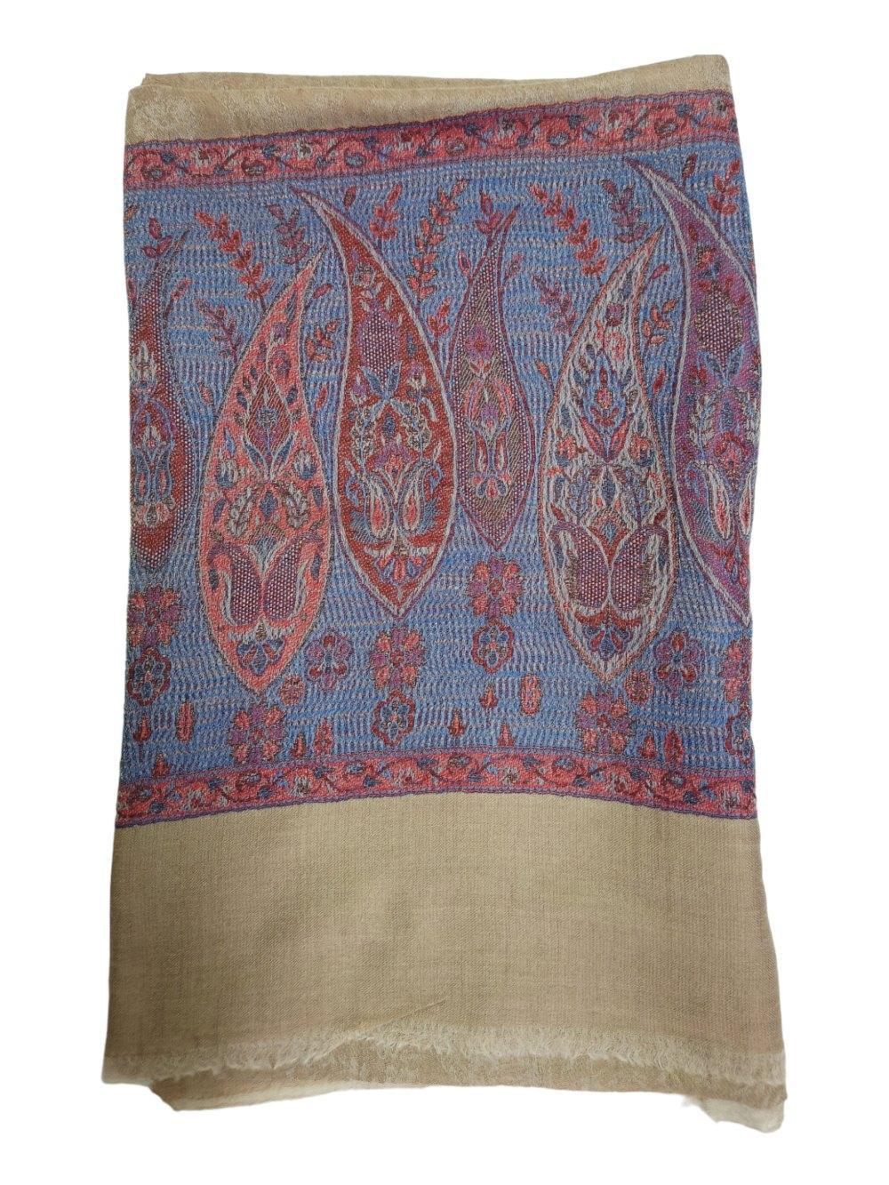 Pashmina Shawl | Self Designed Shawl | Kani Palla Shawl - ZANSKAR ARTS