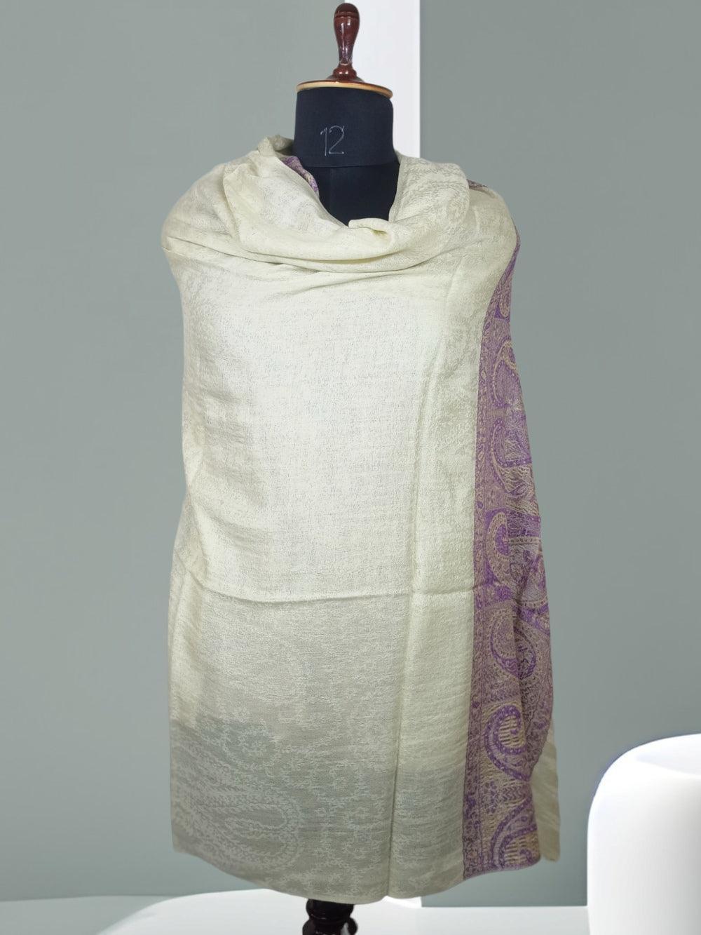 Pashmina Shawl | Self Designed Shawl | Kani Palla Shawl - ZANSKAR ARTS