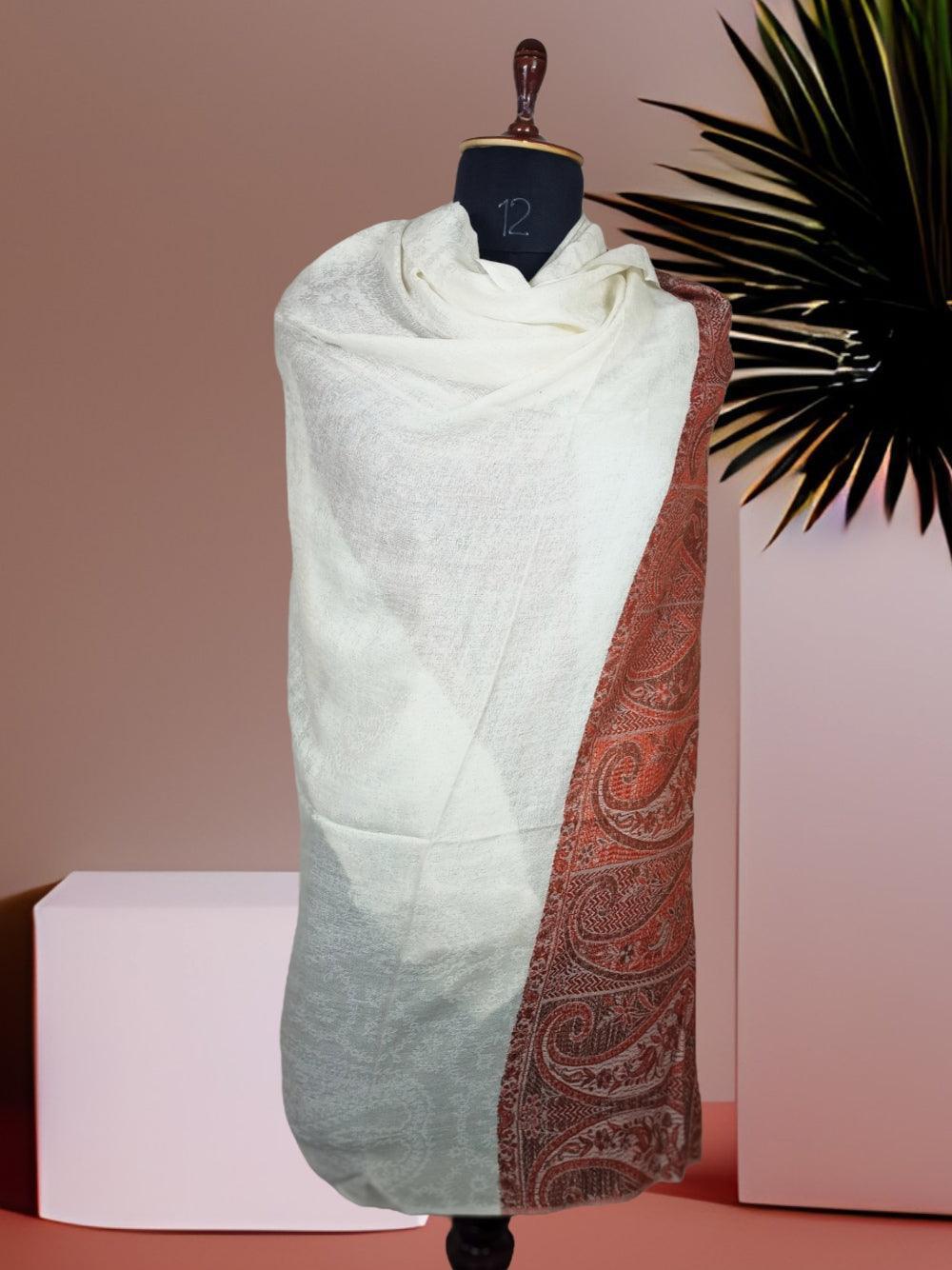 Pashmina Shawl | Self Designed Shawl | Kani Palla Shawl - ZANSKAR ARTS