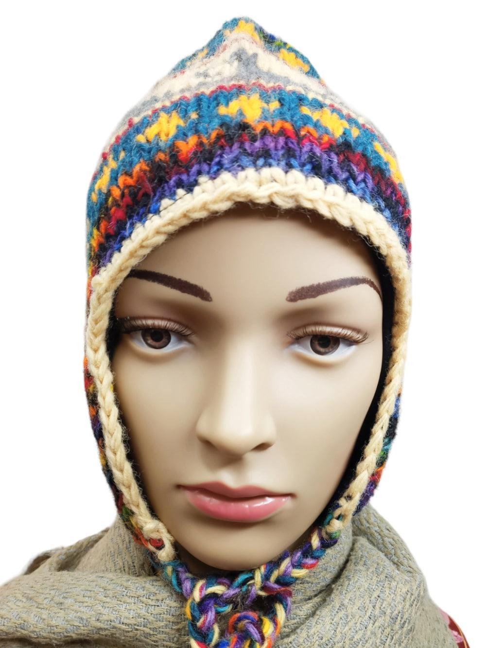 Yak Wool Cap | Fleece Inner Cap | Handwoven - ZANSKAR ARTS