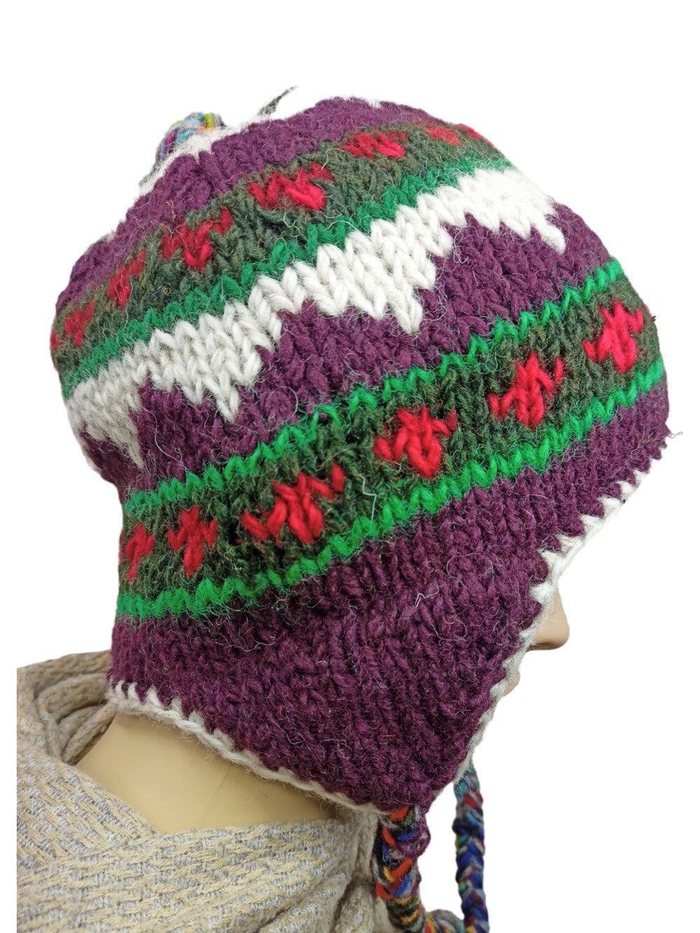 Yak Wool Cap | Fleece Inner Cap | Handwoven - ZANSKAR ARTS