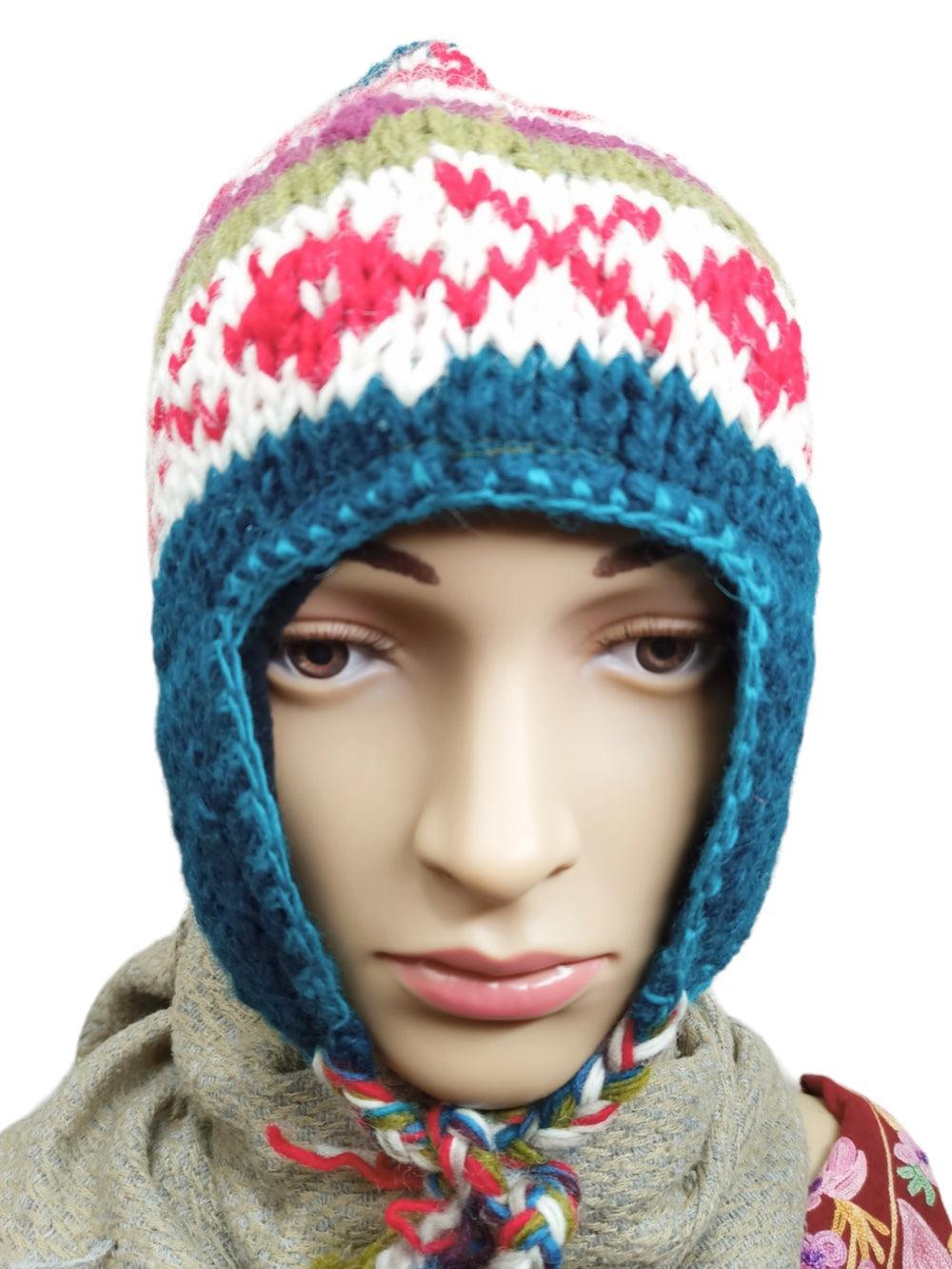 Yak Wool Cap | Fleece Inner Cap | Handwoven - ZANSKAR ARTS
