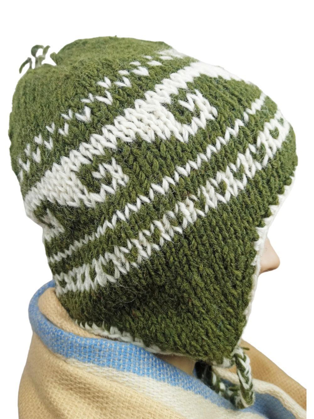 Yak Wool Cap | Fleece Inner Cap | Handwoven - ZANSKAR ARTS