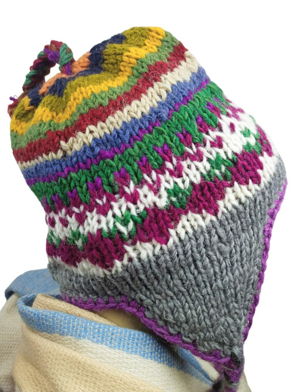 Yak Wool Cap | Fleece Inner Cap | Handwoven - ZANSKAR ARTS