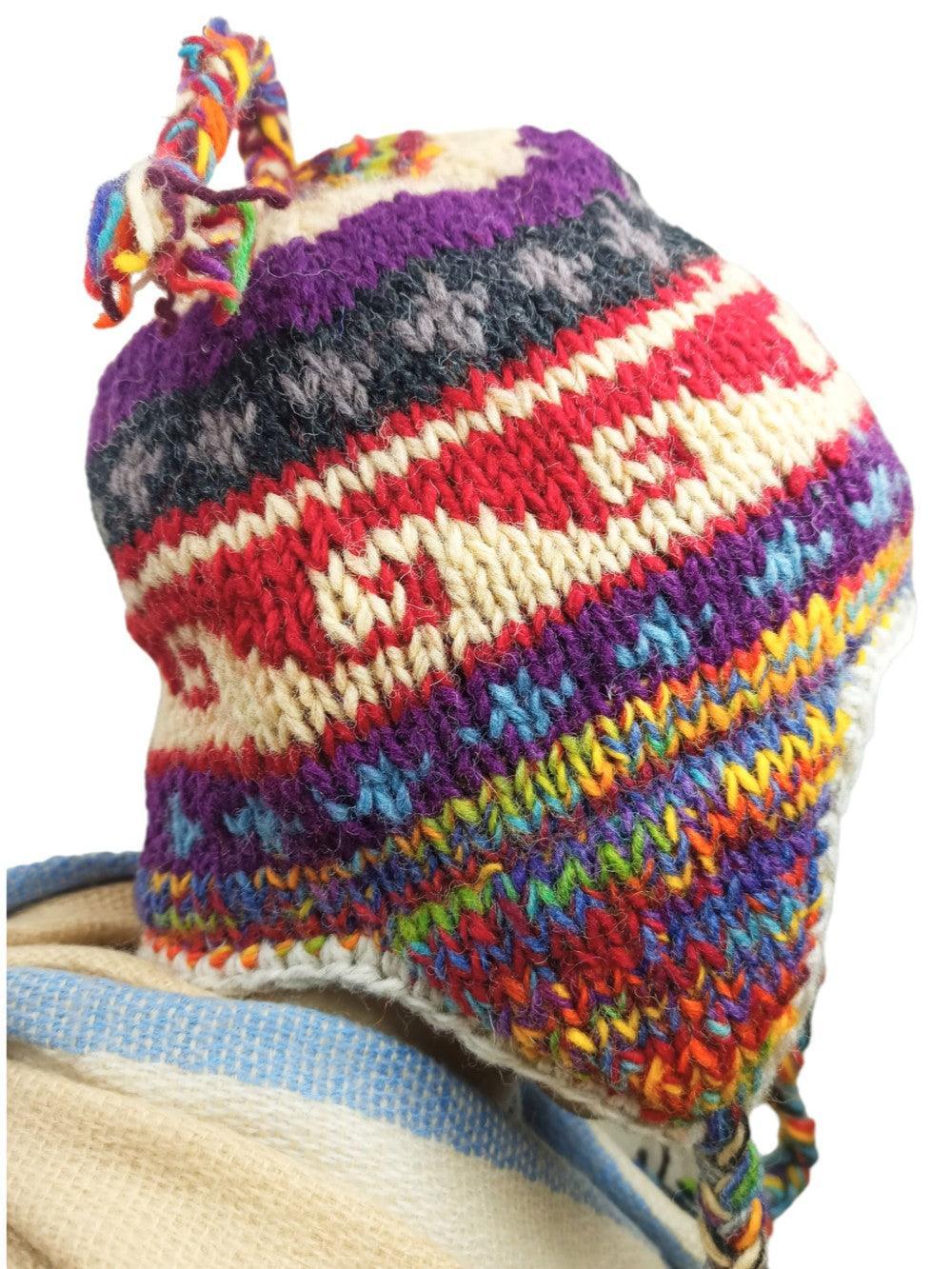 Yak Wool Cap | Fleece Inner Cap | Handwoven - ZANSKAR ARTS