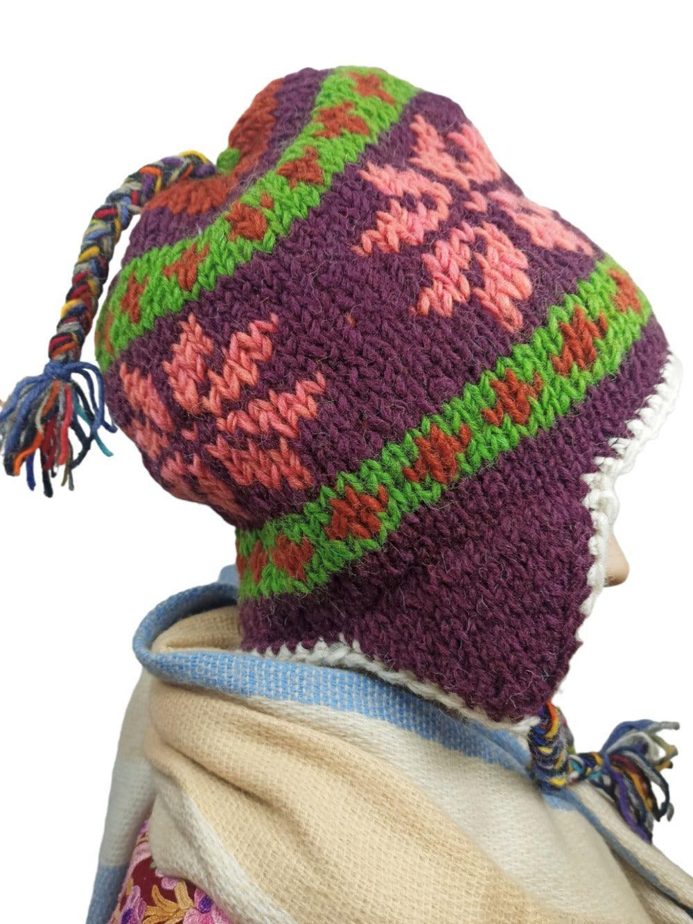 Yak Wool Cap | Fleece Inner Cap | Handwoven - ZANSKAR ARTS