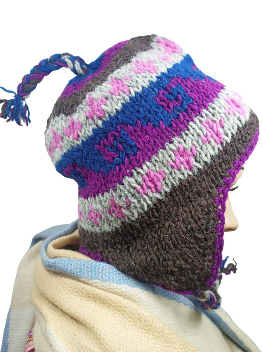 Yak Wool Cap | Fleece Inner Cap | Handwoven - ZANSKAR ARTS
