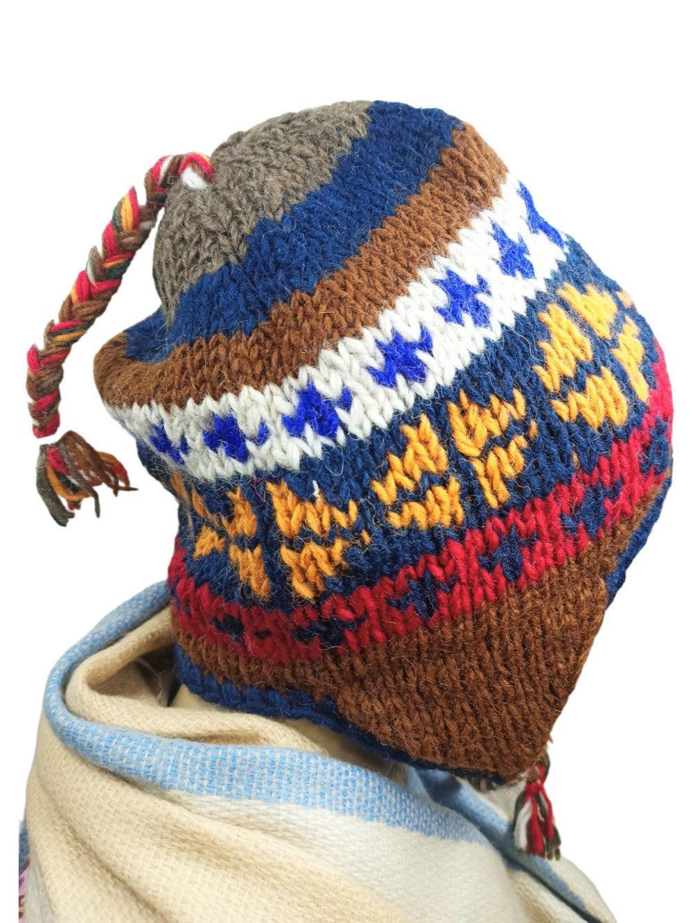Yak Wool Cap | Fleece Inner Cap | Handwoven - ZANSKAR ARTS