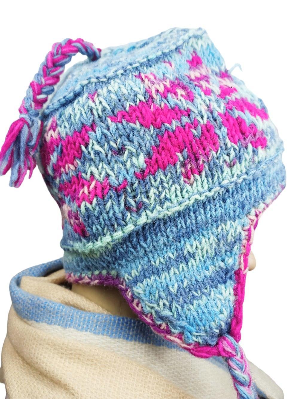 Yak Wool Cap | Fleece Inner Cap | Handwoven - ZANSKAR ARTS