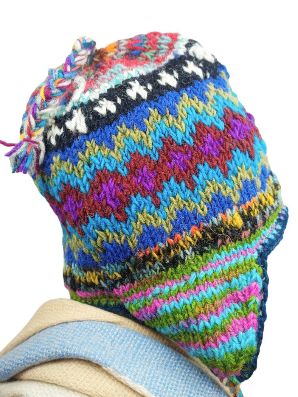 Yak Wool Cap | Fleece Inner Cap | Hanwoven - ZANSKAR ARTS