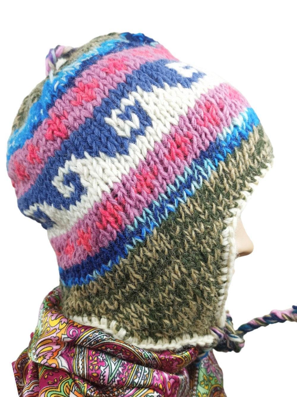Yak Wool Cap | Fleece Inner Cap | Handwoven - ZANSKAR ARTS