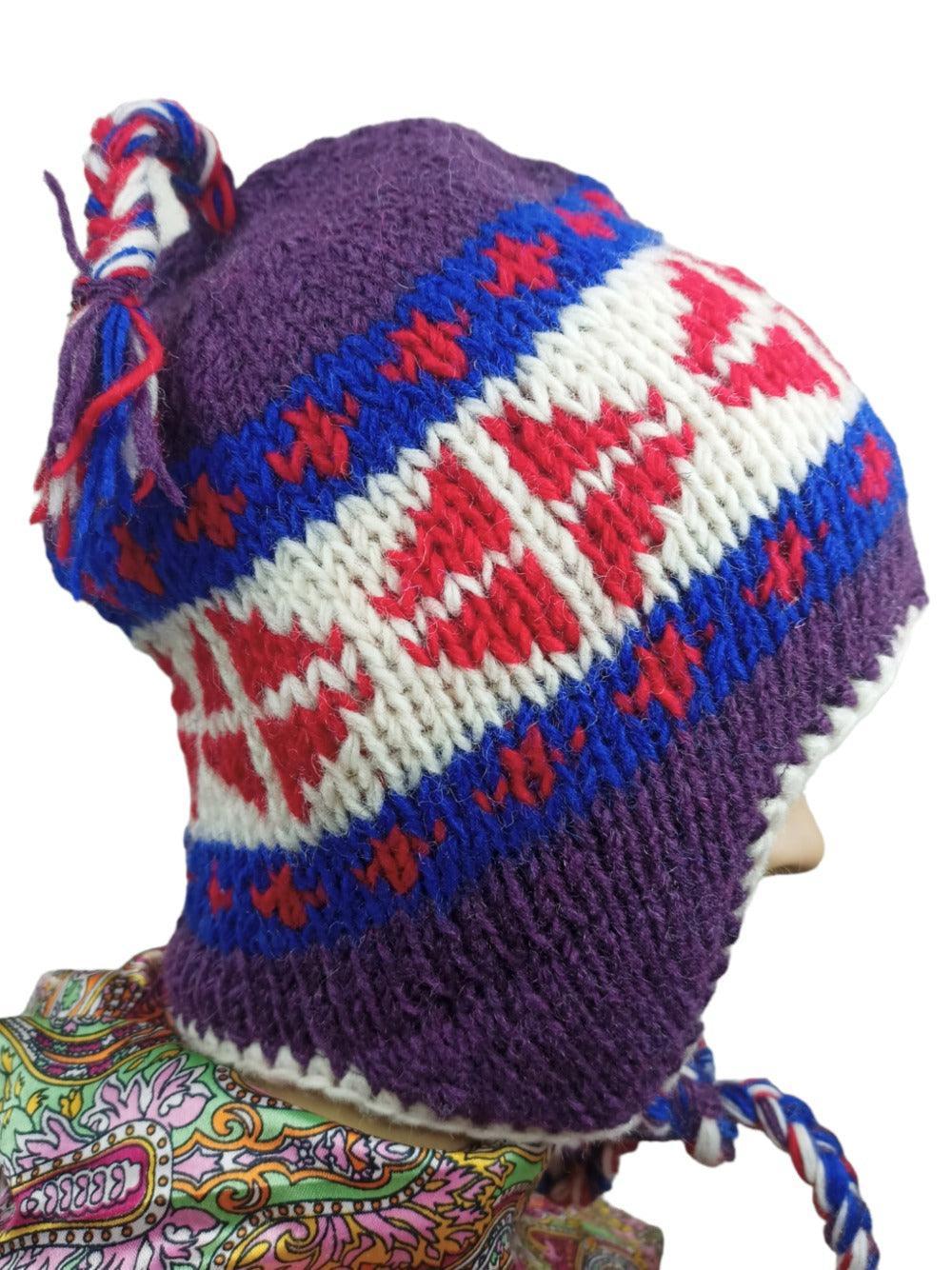 Yak Wool Cap | Fleece Inner Cap | Handwoven - ZANSKAR ARTS
