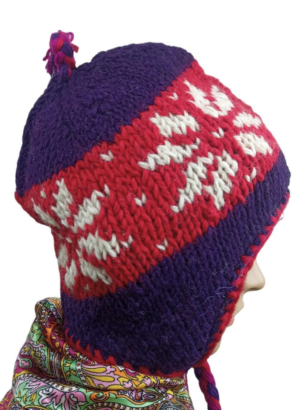Yak Wool Cap | Fleece Inner Cap | Handwoven - ZANSKAR ARTS