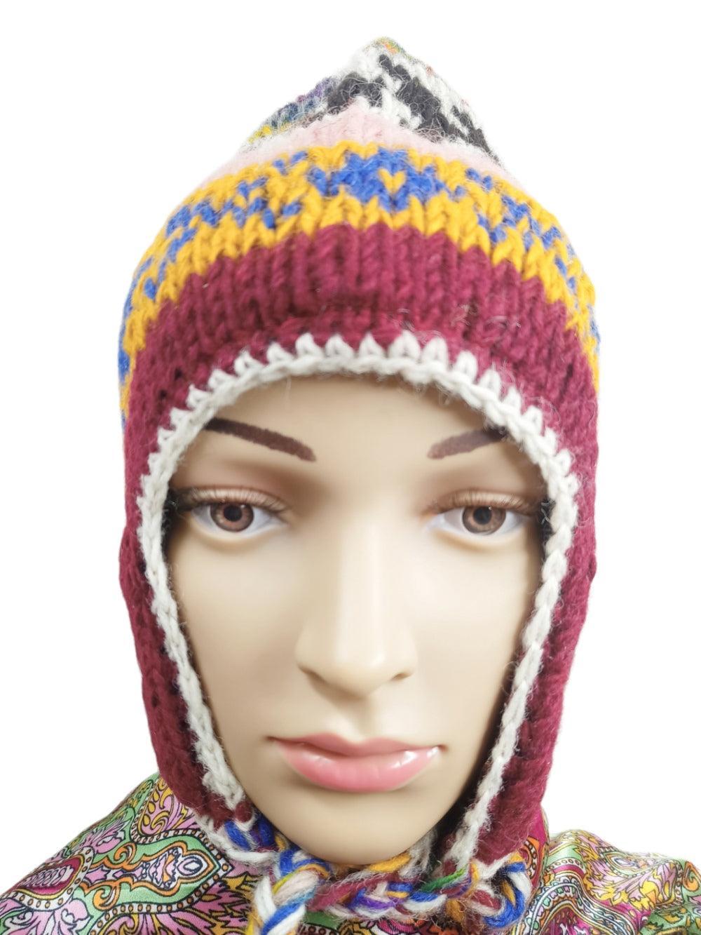 Yak Wool Cap | Fleece Inner Cap | Handwoven - ZANSKAR ARTS