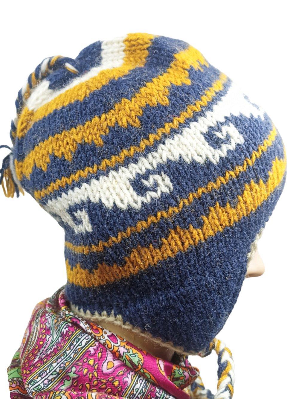 Yak Wool Cap | Fleece Inner Cap | Handwoven - ZANSKAR ARTS