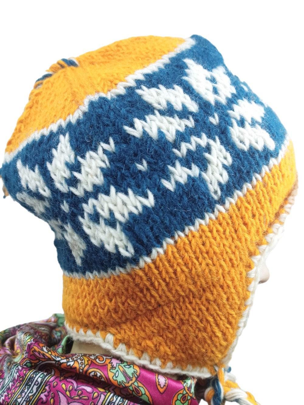 Yak Wool Cap | Fleece Inner Cap | Handwoven - ZANSKAR ARTS