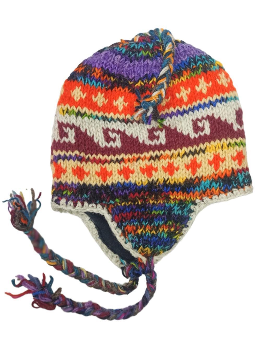 Yak Wool Cap | Fleece Inner Cap | Handwoven - ZANSKAR ARTS