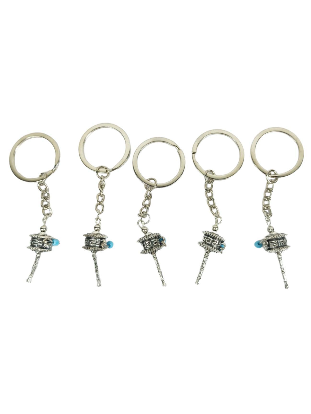 Tibetian Prayer Wheel Keychain | Julley keychain | Ladakh Souvenirs - ZANSKAR ARTS