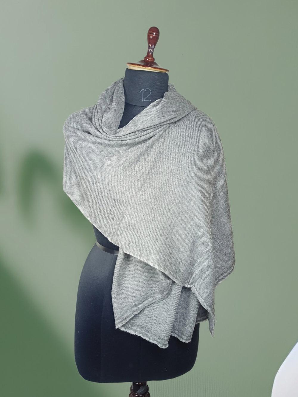 Ladies Semi Pashmina Stole | Reversible Stole | Neck Scarf - ZANSKAR ARTS