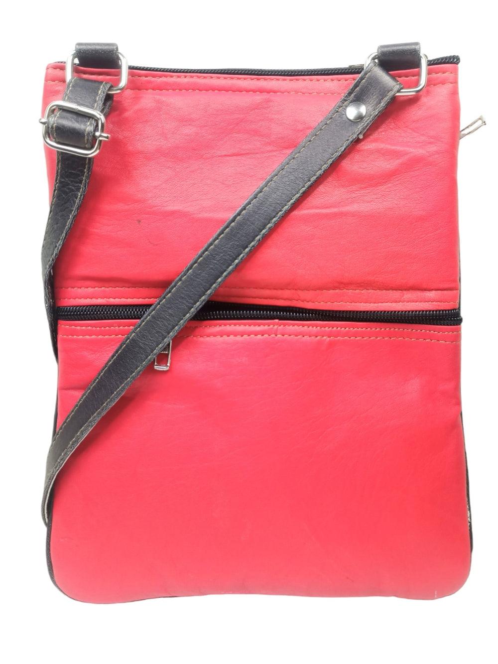 Kashmiri Embroided Sling Bag | Plain 5 Zipper | Sling Bag For Girls