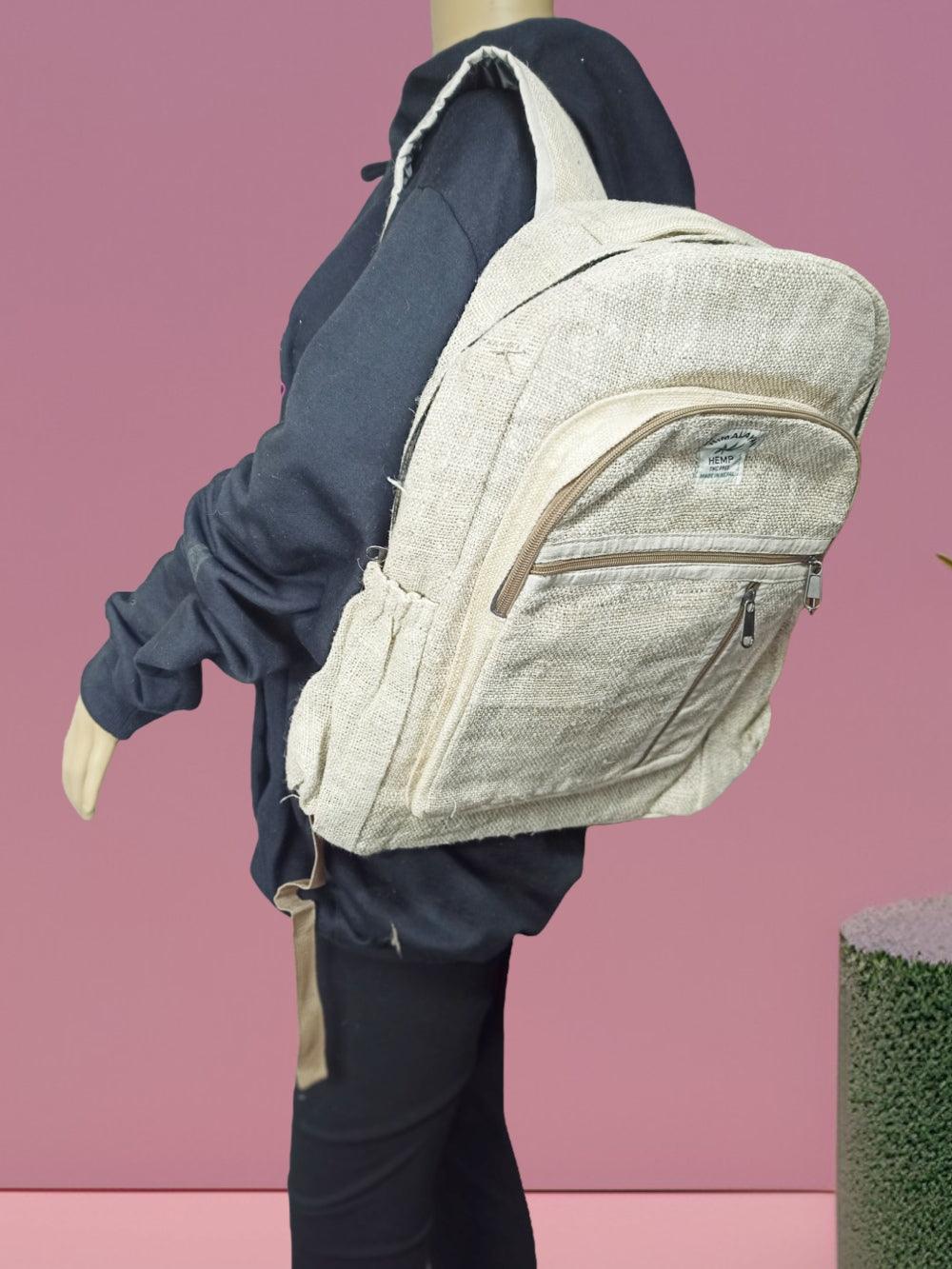 Hemp Laptop Bag | School & Travel Bag - ZANSKAR ARTS