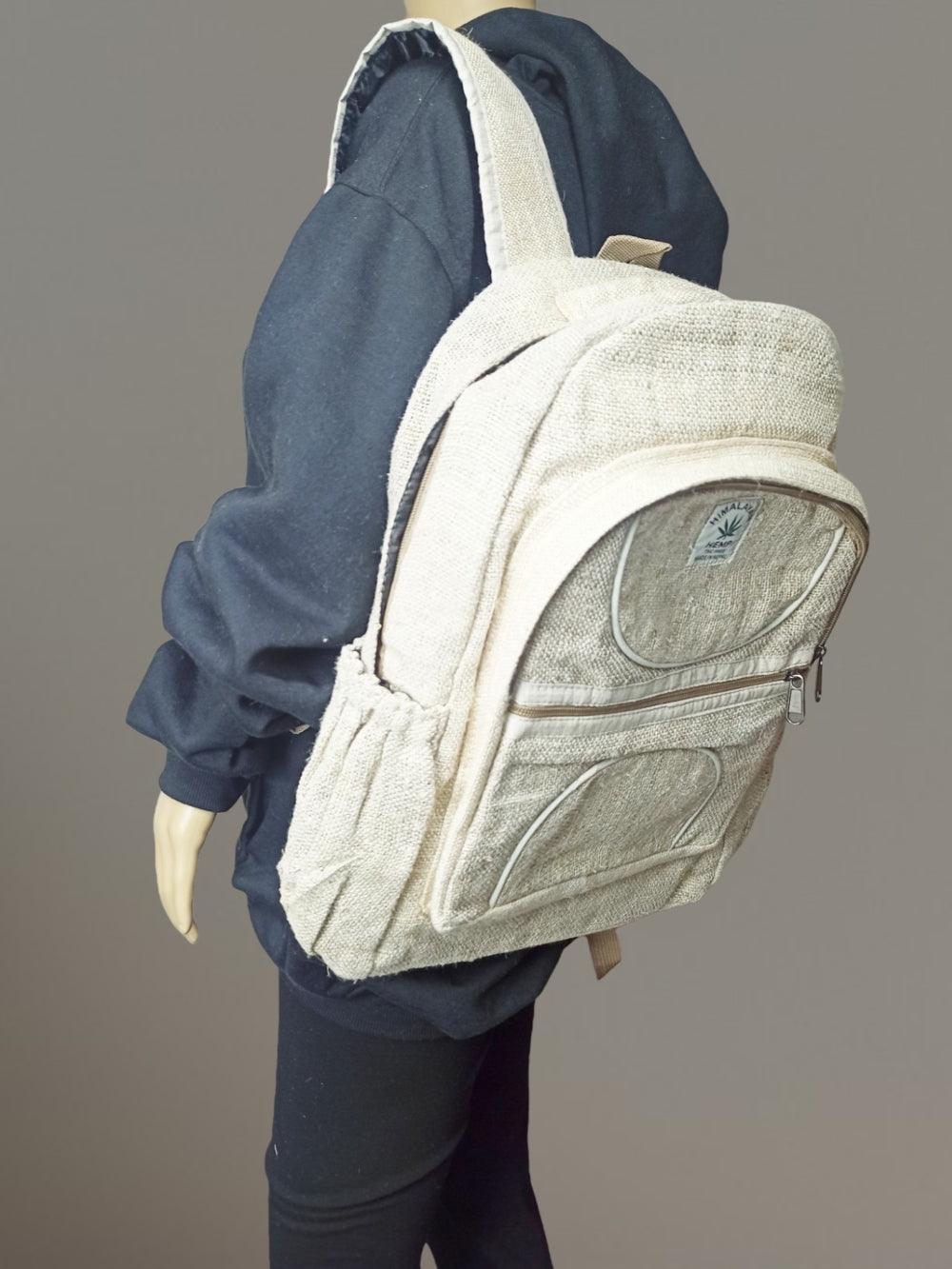 Hemp Laptop Bag | School & Travel Bag - ZANSKAR ARTS