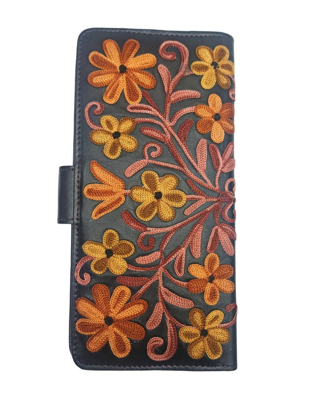 Travel Wallet Leather | Casual Clutch | Regular Size - ZANSKAR ARTS