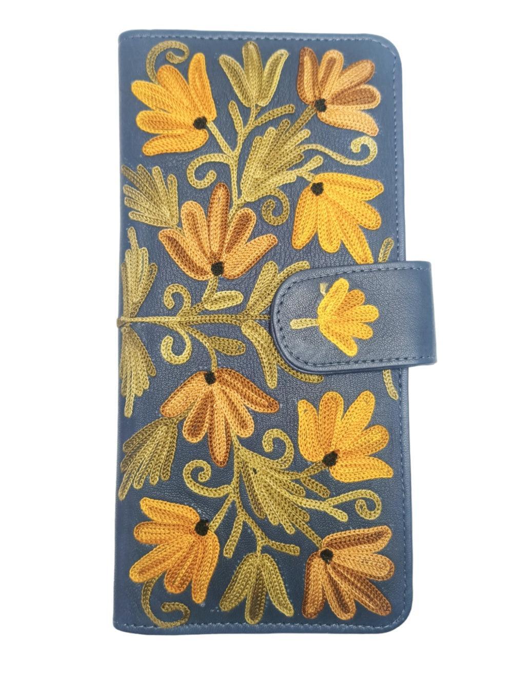 Travel Wallet Leather | Casual Clutch | Regular Size - ZANSKAR ARTS
