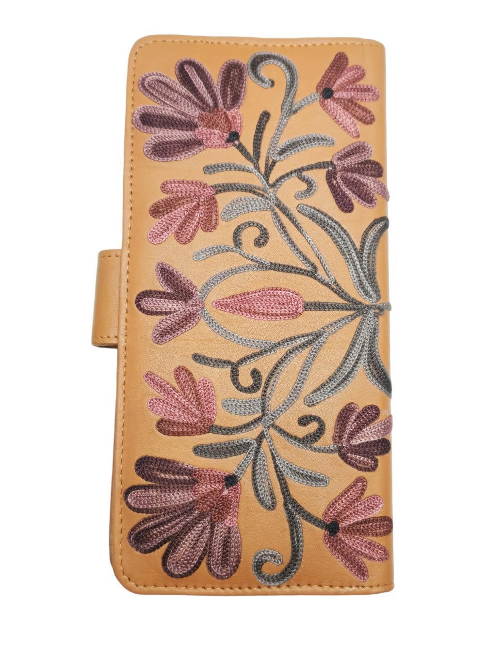 Travel Wallet Leather | Casual Clutch | Regular Size - ZANSKAR ARTS
