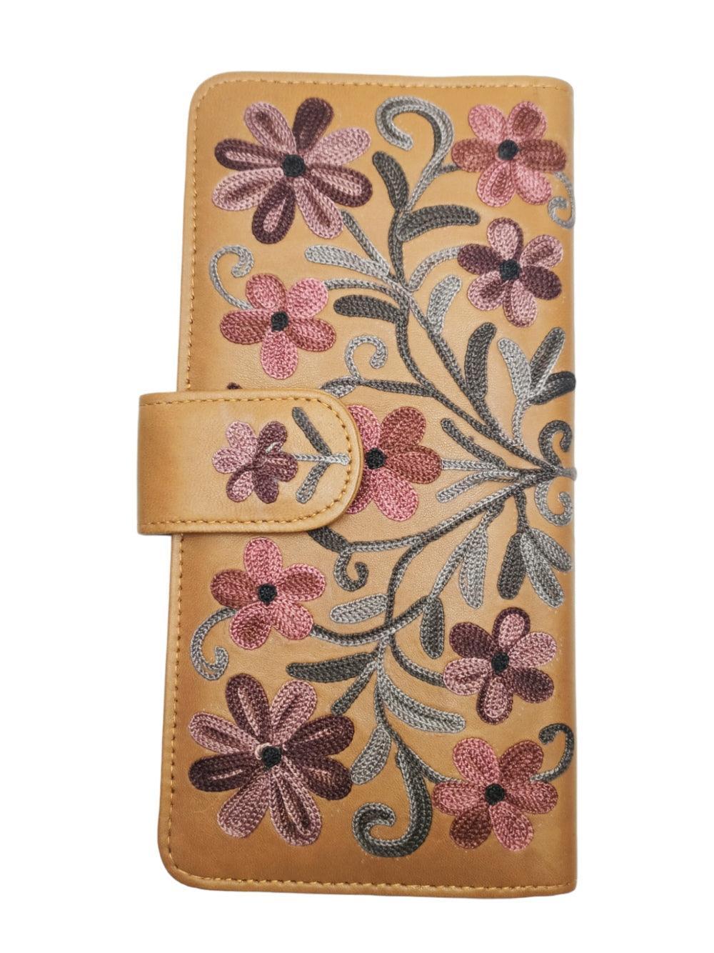 Travel Wallet Leather | Casual Clutch | Regular Size - ZANSKAR ARTS
