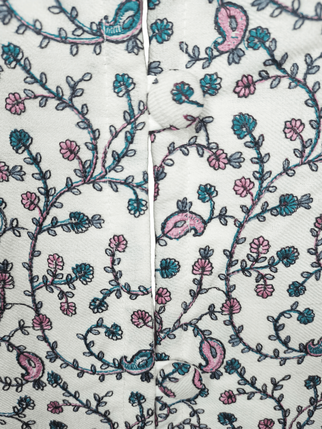 All Over Long Coat | Needle Work Embridery | Ladies Coat - ZANSKAR ARTS