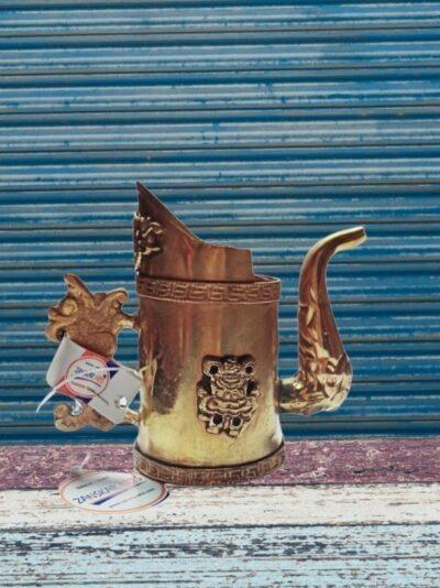 Brass Antique Jug | Decoration Jug | Dragon Handle - ZANSKAR ARTS