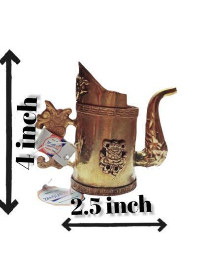 Brass Antique Jug | Decoration Jug | Dragon Handle - ZANSKAR ARTS