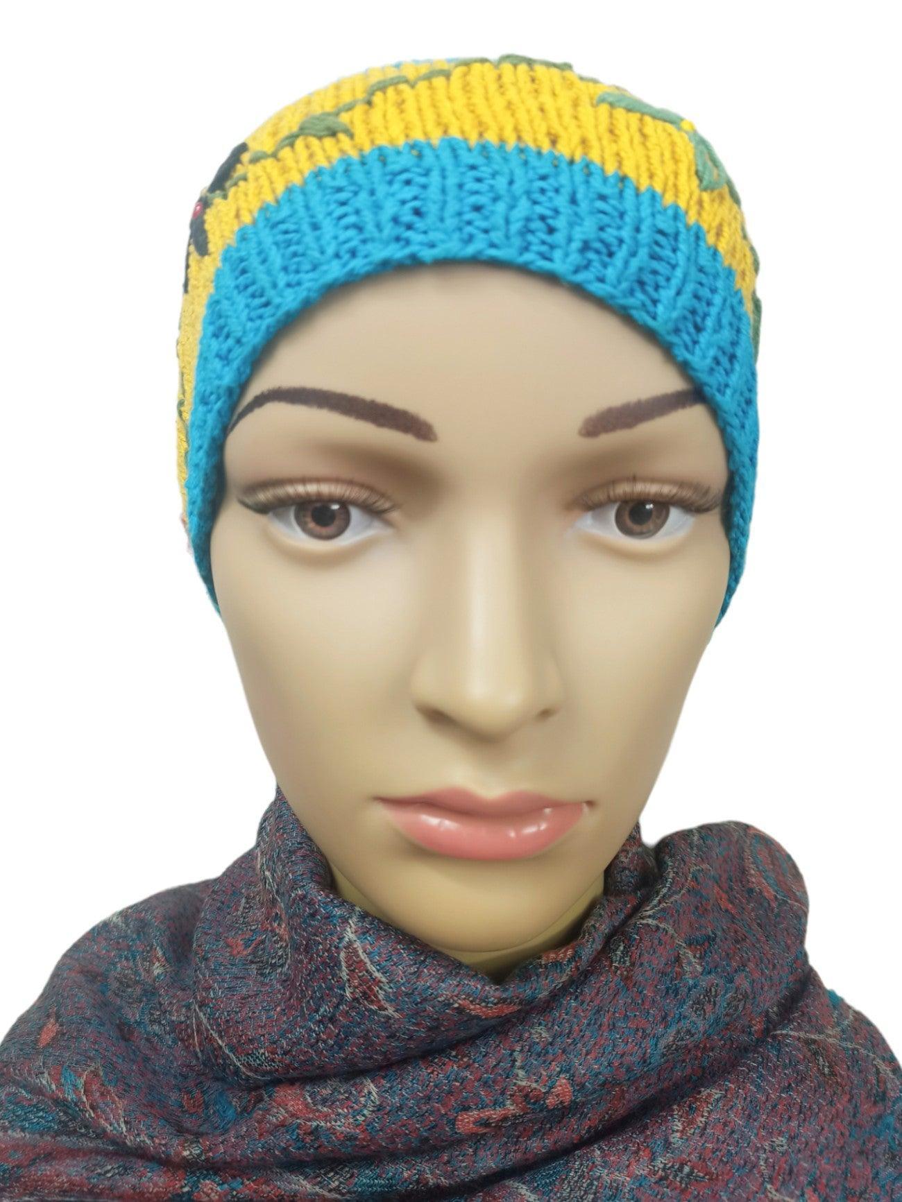 Dotted Handwoven Cap - ZANSKAR ARTS