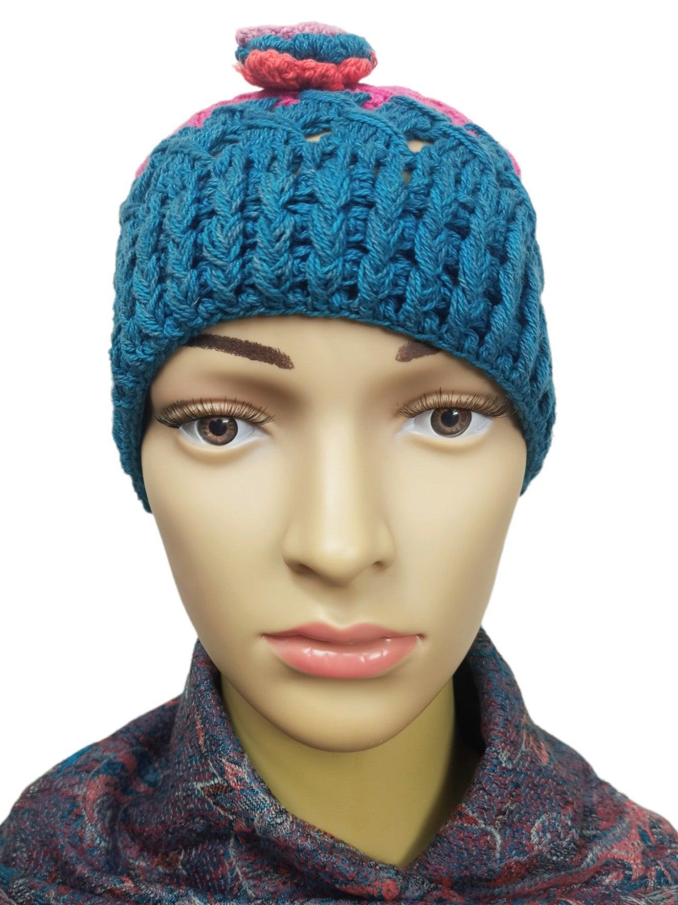 Dotted Handwoven Cap - ZANSKAR ARTS