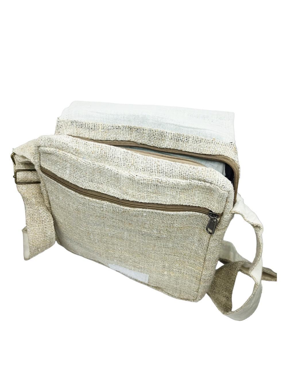 Hemp Bag | Hanging Side Bag | Sling Bag - ZANSKAR ARTS