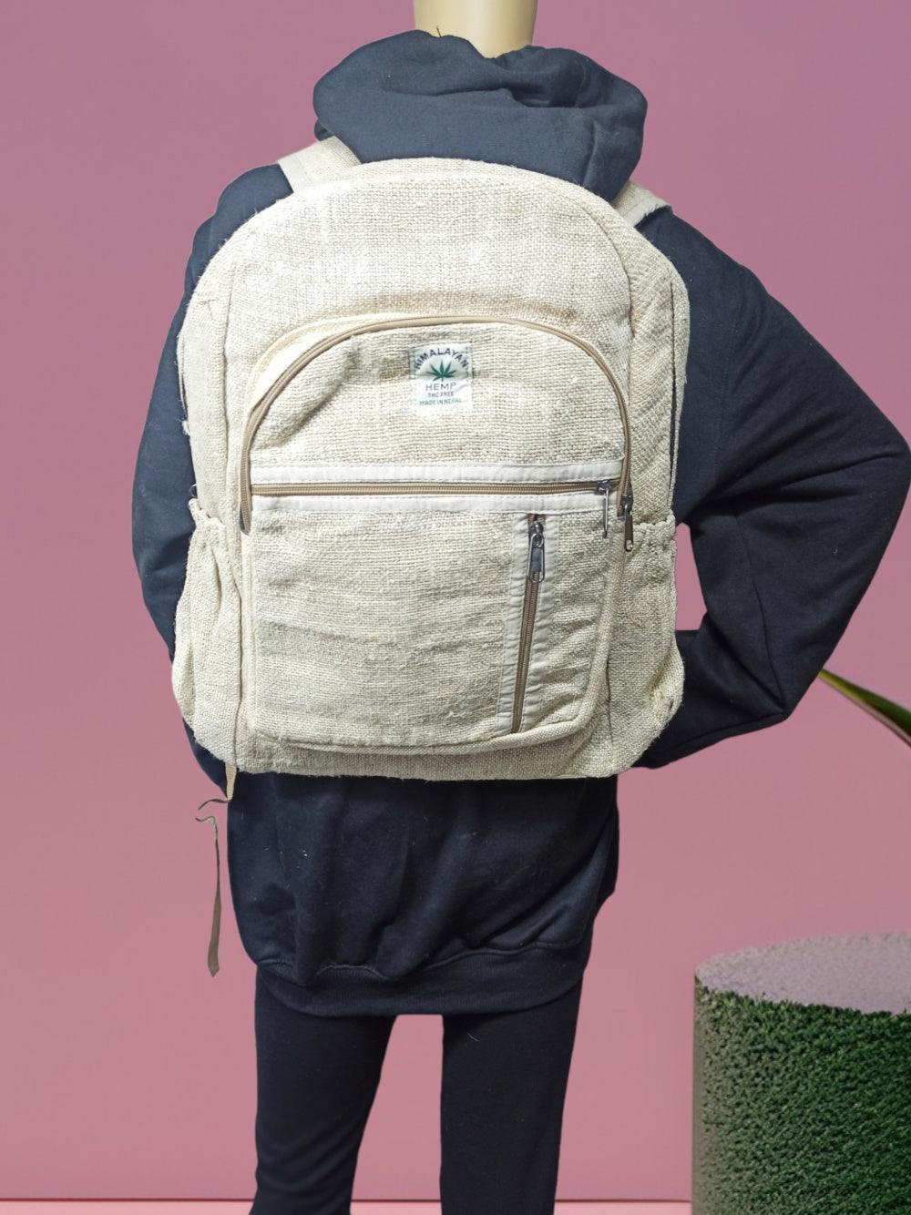 Hemp Laptop Bag | School & Travel Bag - ZANSKAR ARTS