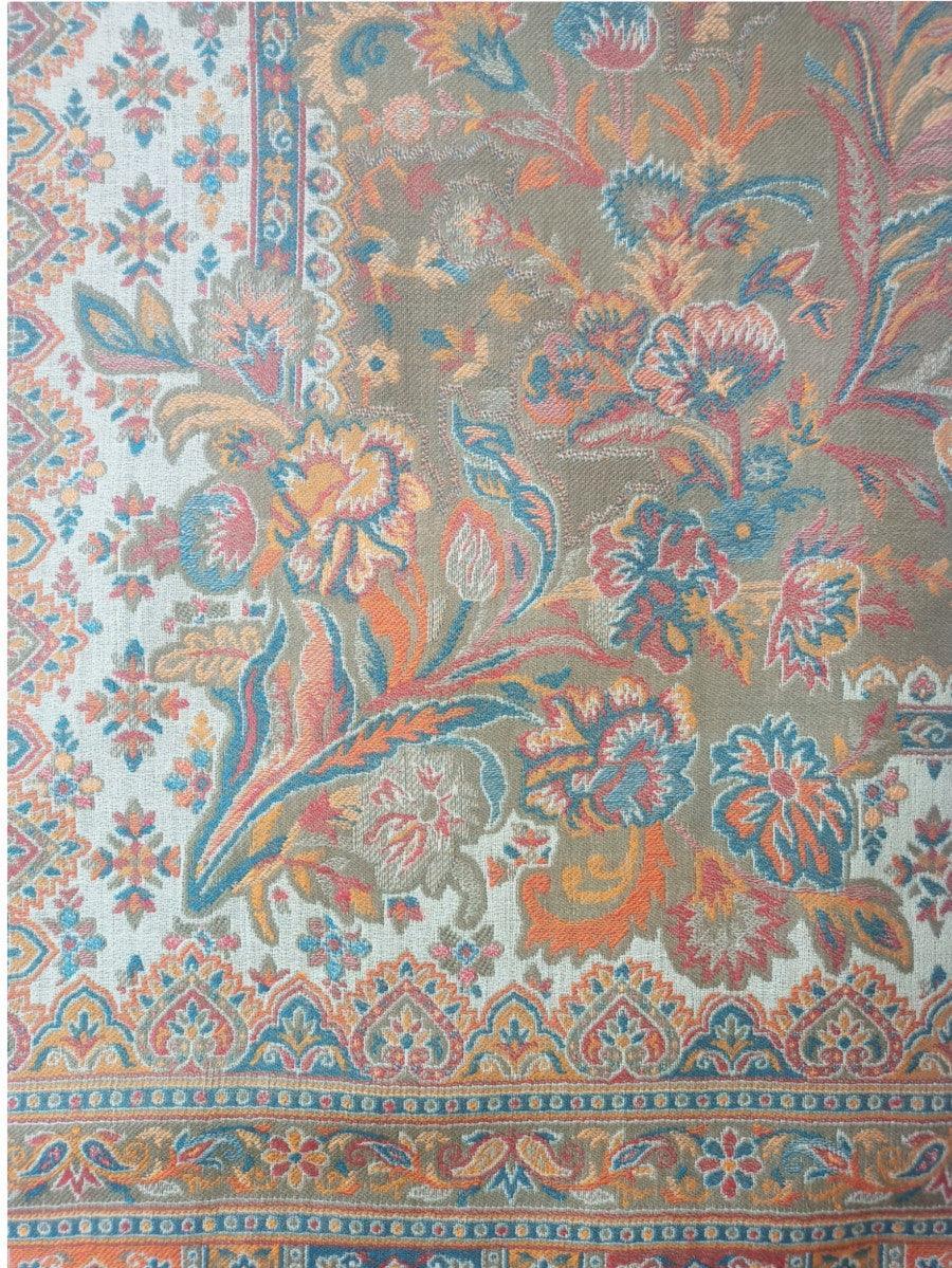 Kani Wool Shawl | Woolen Shawl | Multicolor - ZANSKAR ARTS