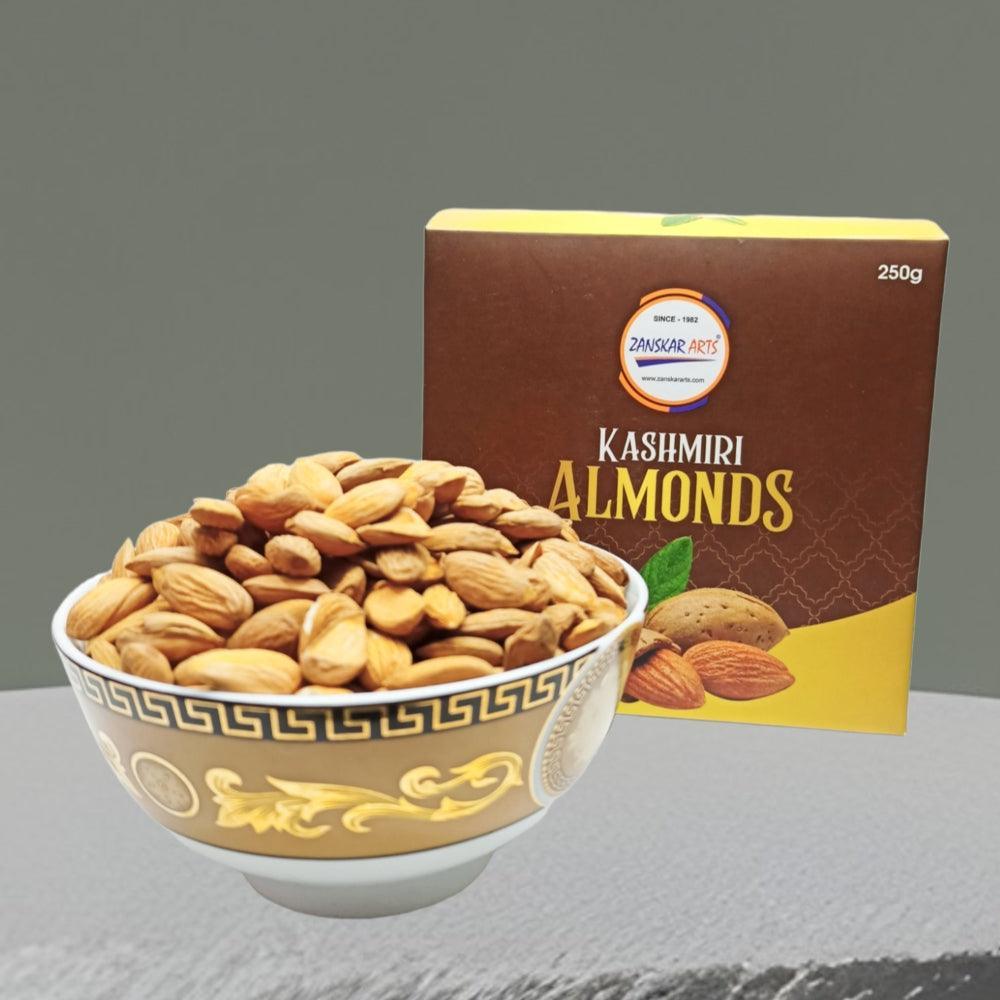 Kashmiri Almonds | kashmiri Badam | King Of Dry Fruits 250g - ZANSKAR ARTS