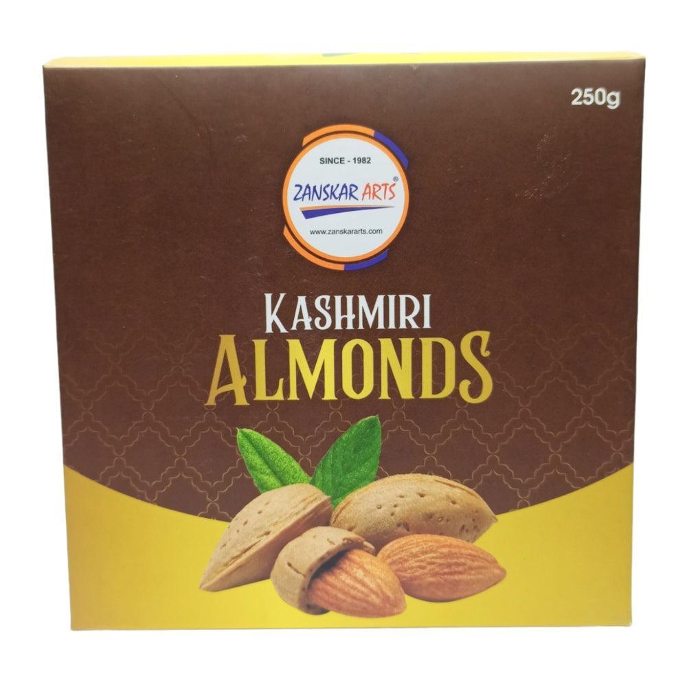 Kashmiri Almonds | kashmiri Badam | King Of Dry Fruits 250g - ZANSKAR ARTS