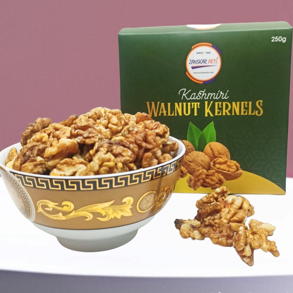 Kashmiri Walnut Kernels | Akhrot Giri | Kashmiri Akhroot 250g - ZANSKAR ARTS