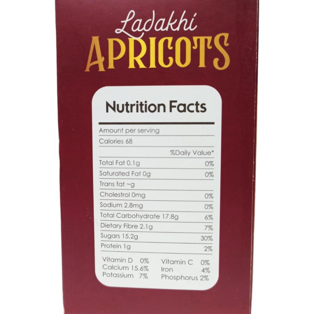 Ladakhi Apricots | Natural Khubani | Undyed Apricots 250g - ZANSKAR ARTS
