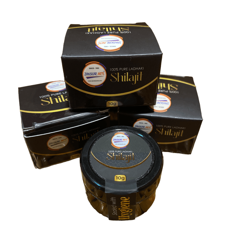 Ladhaki Shilajit | Pure Shilajit | 10 Gram - ZANSKAR ARTS