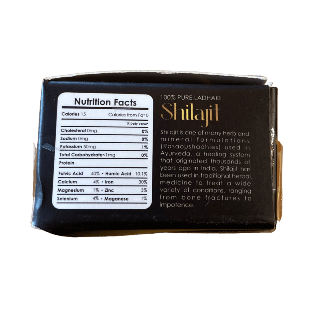 Ladhaki Shilajit | Pure Shilajit | 10 Gram - ZANSKAR ARTS